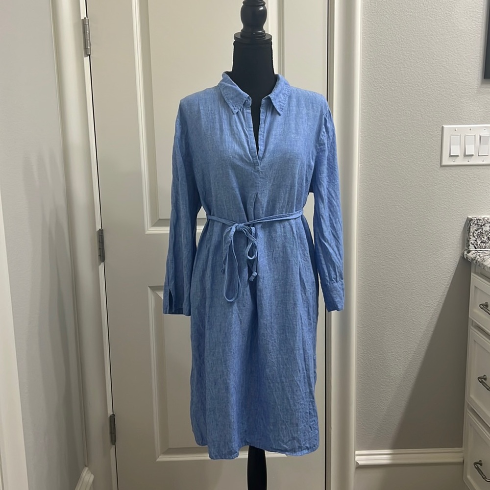 Like New Lilly Pulitzer Pilar Linen Tunic Dress